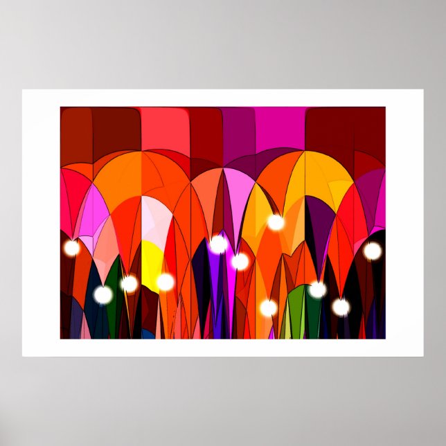 Falling art poster (Front)