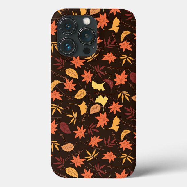Falling Autumn Leaves - Beautiful Season Case-Mate iPhone Case (Back)