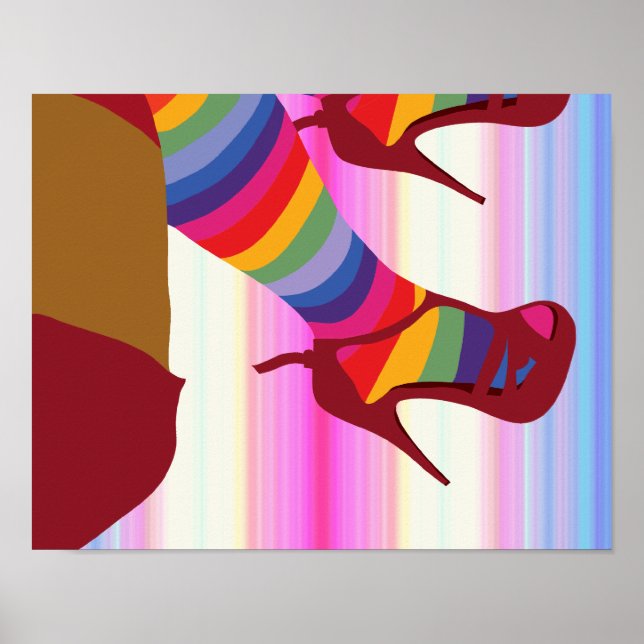 Falling... (Brown Skin) Poster (Front)