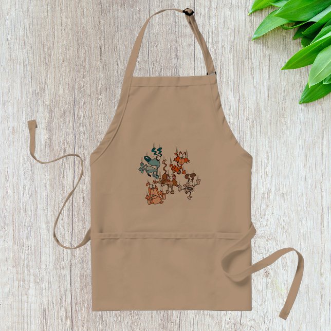 Falling Cats And Dogs Apron (Creator Uploaded)