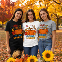 Falling Colours Rising Smiles Autumn Quote