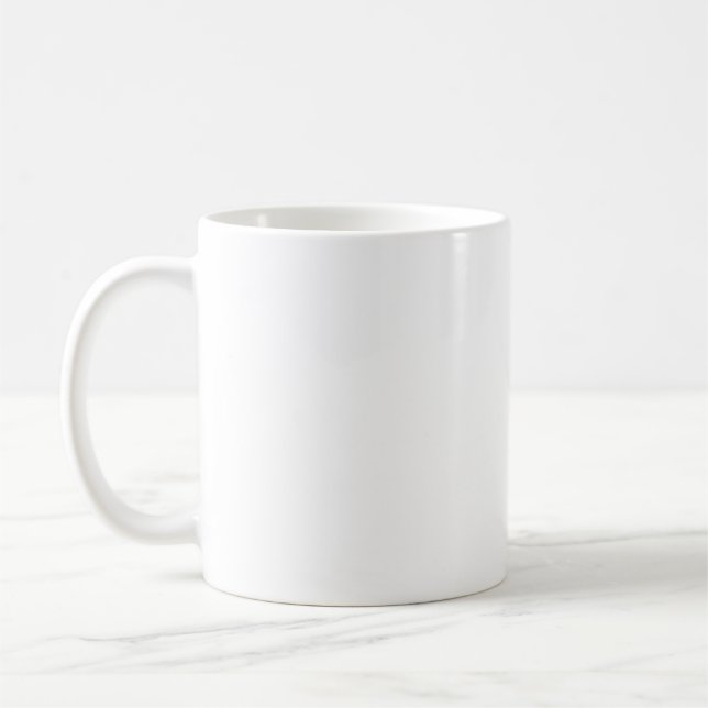 Falling Doodles Child Drawing Coffee Mug (Left)