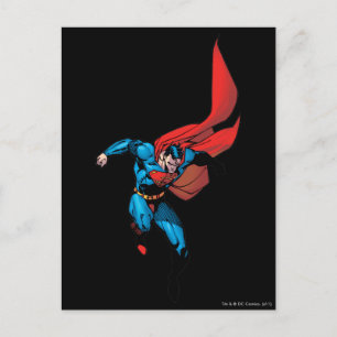 Falling Down - Superman Postcard