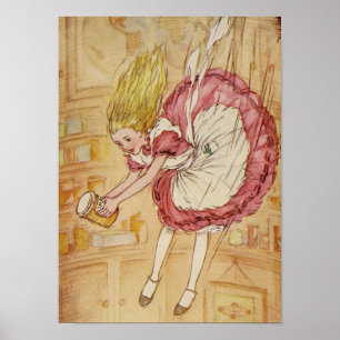 Falling Down the Rabbit Hole Poster