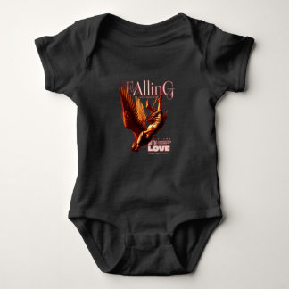 FALLING EAGLE DESIGN BABY BODYSUIT