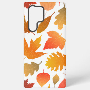 Falling for Autumn – Cosy Leaf Pattern Samsung Galaxy Case