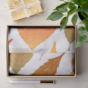 Falling for Autumn – Cosy Leaf Pattern Tissue Paper