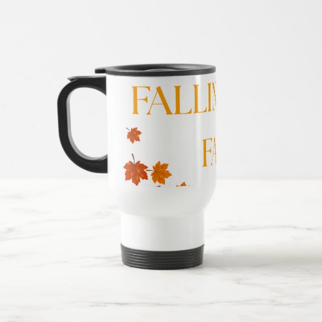 Falling for Fall Travel Mug (Left)