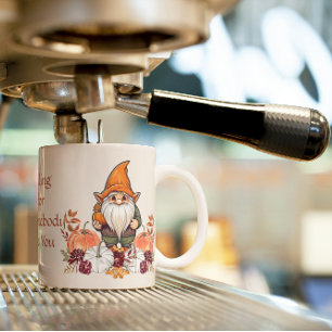 Falling for Gnomebody but you Cosy Autumn Gnome Mug
