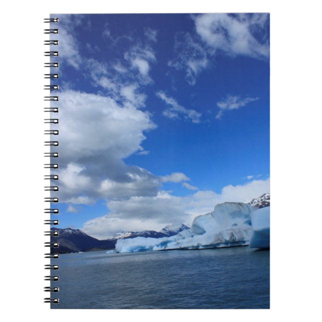 Falling Ice Notebook (Front)