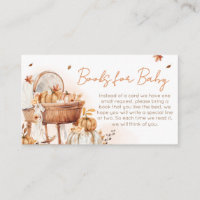 Falling in Love Autumn Baby Shower Books for Baby