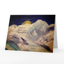 Falling in love card