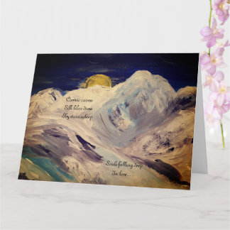 Falling in love card