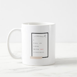 Falling in love  coffee mug