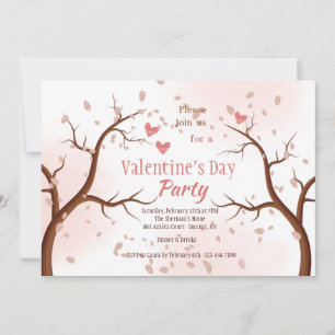 Falling in Love Valentine's Day Party Invitation