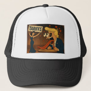 Falling in love with Tariffs Trucker Hat