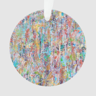 Falling Leaves Acrylic Ornament