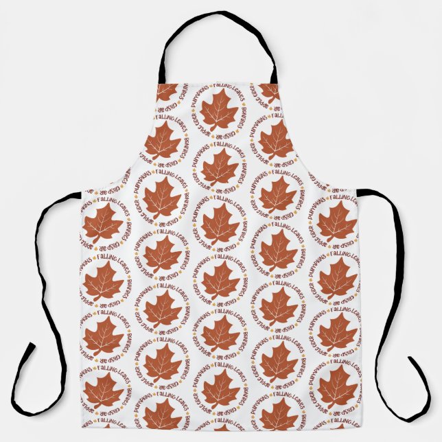 Falling Leaves Apron (Front)