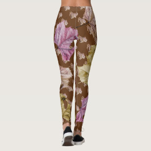 "falling leaves" autumn LEGGINGS