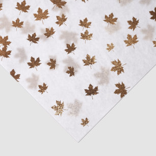 Falling Leaves Autumnal Tissue Paper