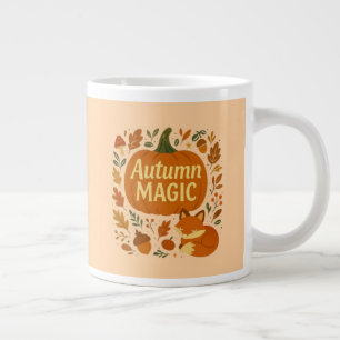 Falling Leaves Cozy Autumn Coffee Mug