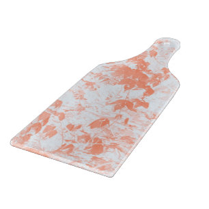 falling leaves cutting board