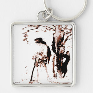 Falling Leaves Keychain