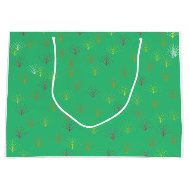 Falling Leaves of Autumn Large Gift Bag (Front)