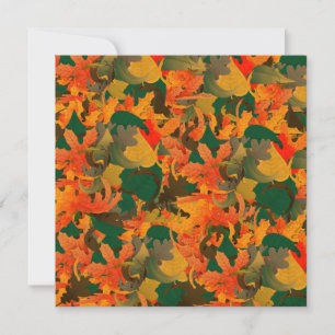Falling Leaves Pattern for Autumn