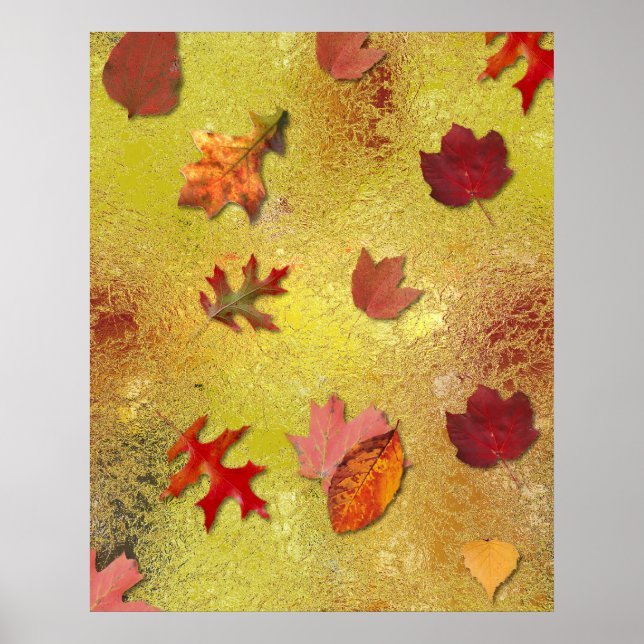 Falling Leaves Poster (Front)