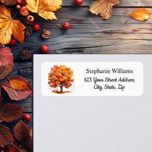 Falling Leaves Return Address