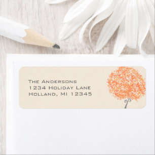 Falling Leaves Return Address