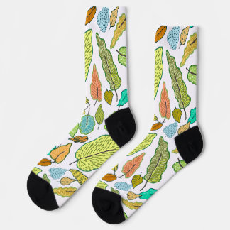 Falling leaves socks