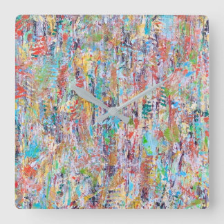 Falling Leaves Wall Clock