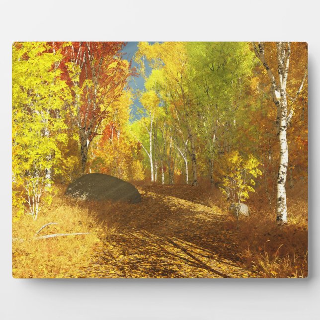 Falling Light Picture Plaque (Front)