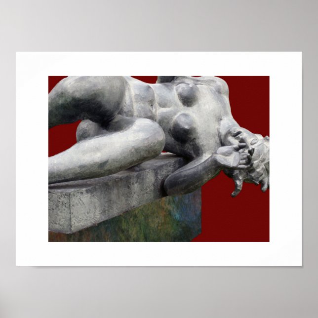 Falling Medusa ~ Print / Poster (Front)