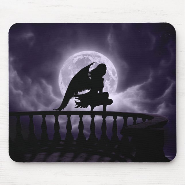Falling Moon Mousepad (Front)