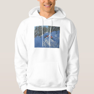 Falling off the Sledge Morzine Hoodie