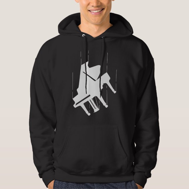 Falling Piano Hoodie (Front)