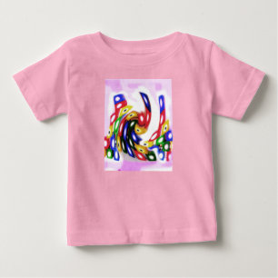 Falling play blocks fashion baby T-Shirt