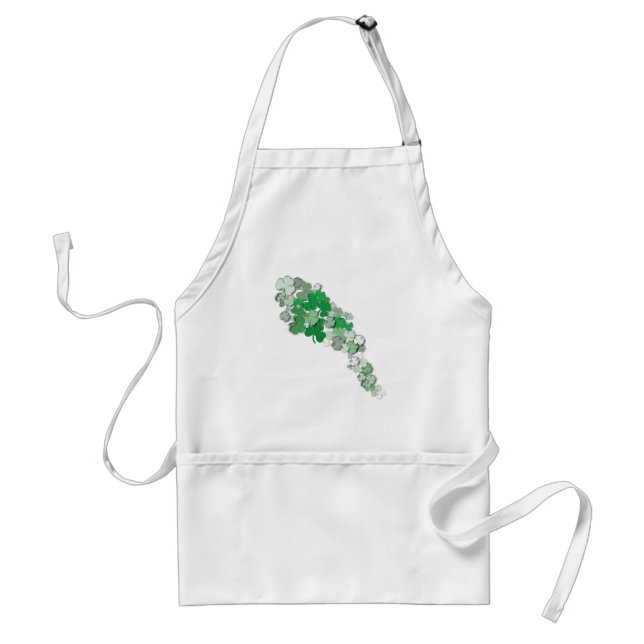 Falling Shamrocks Standard Apron (Front)