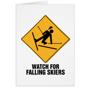 Falling Skiers