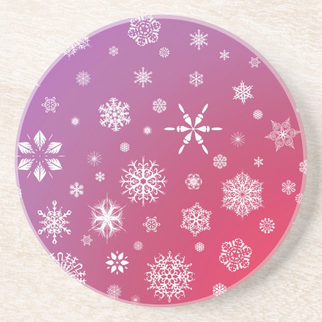 Falling snow coaster (Front)