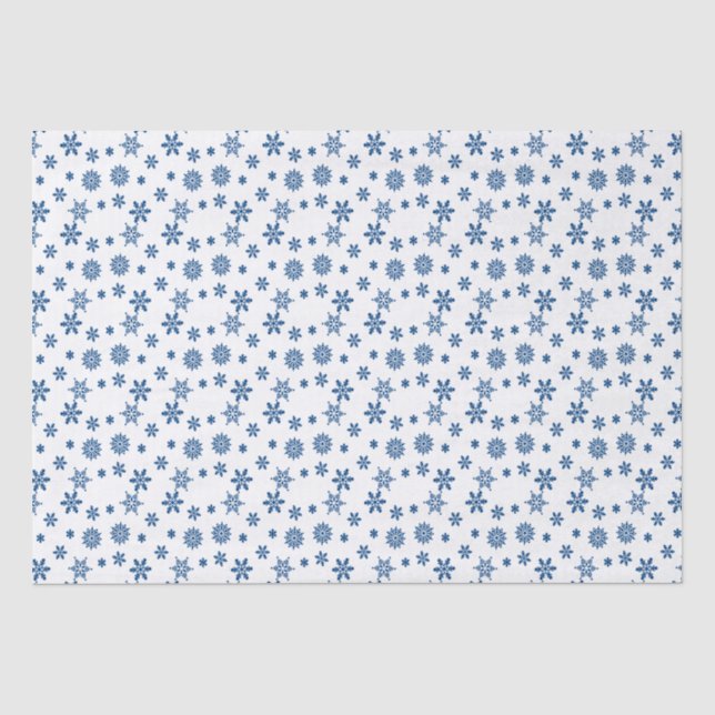 Falling Snow Tissue Paper (Front)