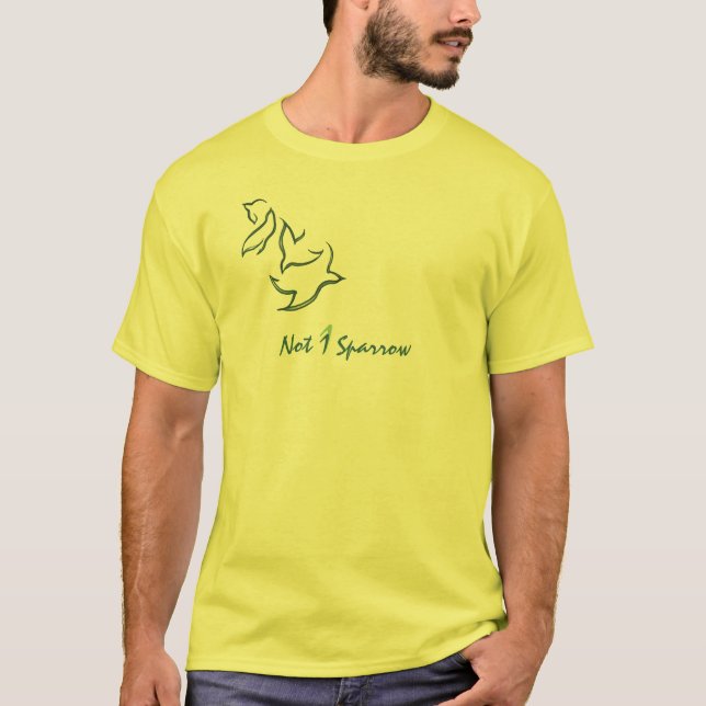 Falling Sparrows "T" T-Shirt (Front)