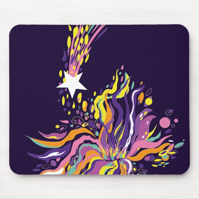 Falling star. mouse mat (Front)