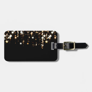 falling stars luggage tag