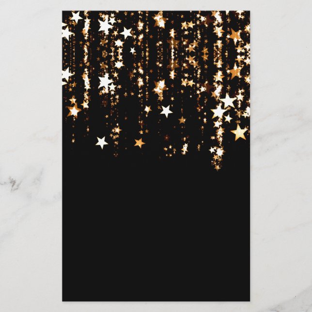 falling stars stationery (Front)