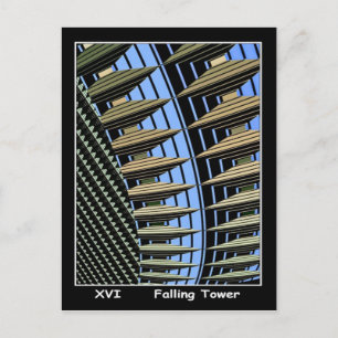 Falling Tower Tarot Card