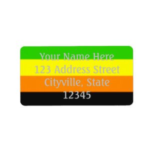 Fallln Aromantic Pride Flag Label